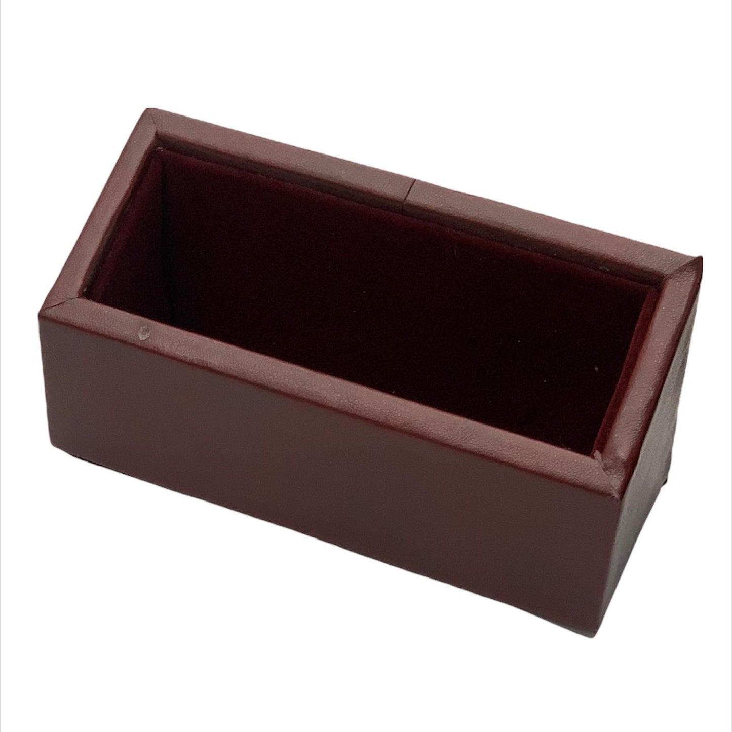 A&T Leather Desk Set || طقم مكتب جلد فاخر ٧ قطع لون عنابي