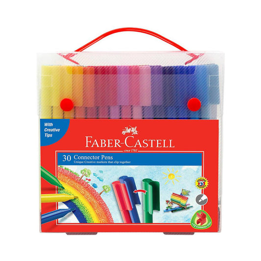 Faber Castell connector markers 30 Colors || الوان شينيه فيبر كاستل كونيكت⁩ ٣٠ لون