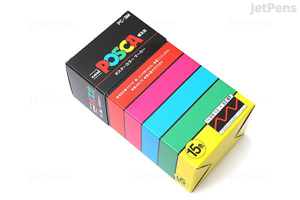Japanese Posca Markers 15 Colors PC-3M || الوان بوسكا اليابانية ١٥ لون⁩