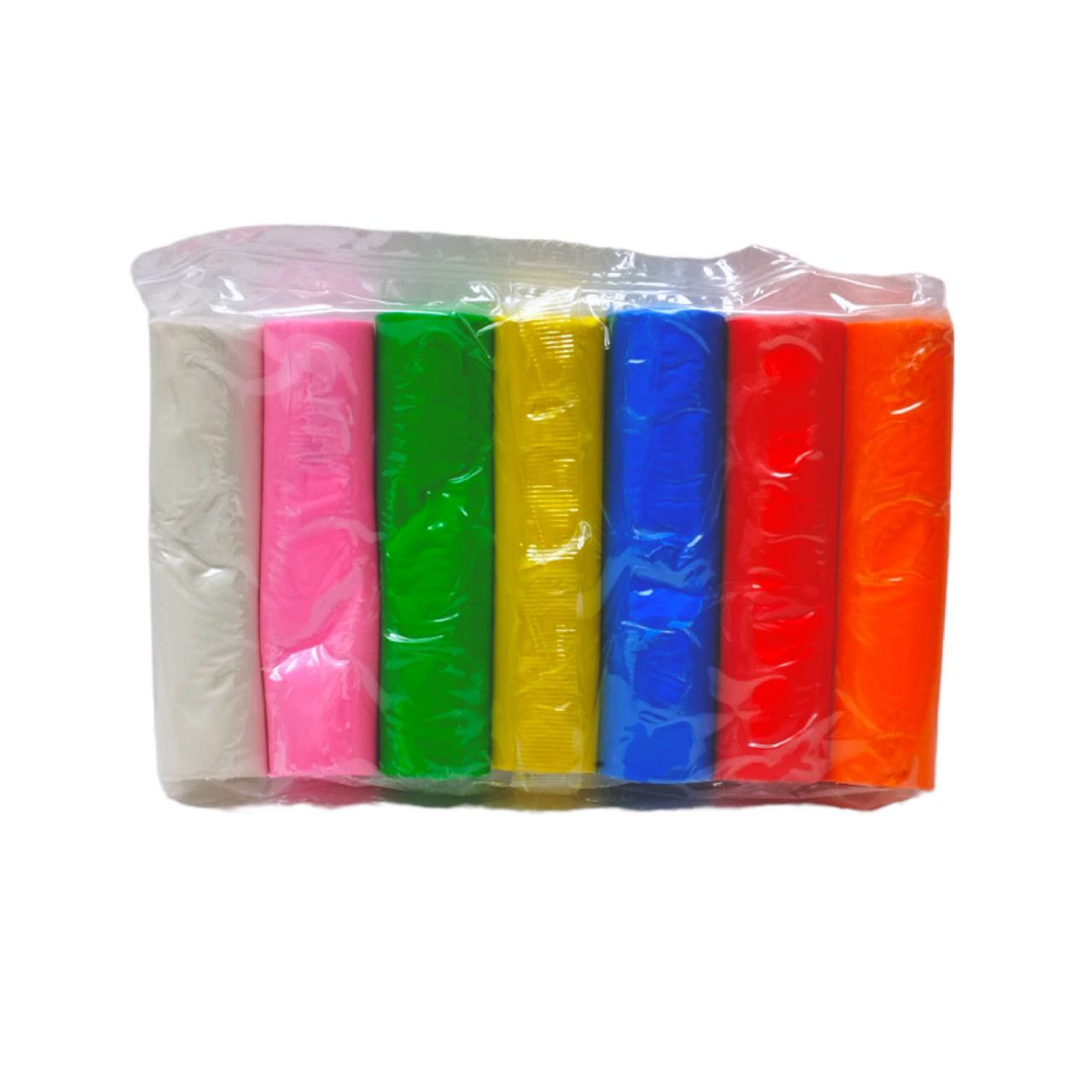 Funbo 7 Color Play Dough Set || طين صلصال فنبو ٧ لون قواطع اشكال⁩ واحرف