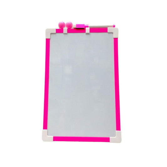 White board A4 Size Pink Frame || A4 صبورة وايت بورد اطار لون وردي حجم⁩⁩
