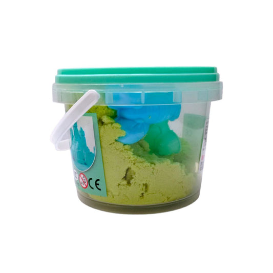 Magic Sand Small Size Green Color || رمل سحري للاطفال حجم صغير لون اخضر