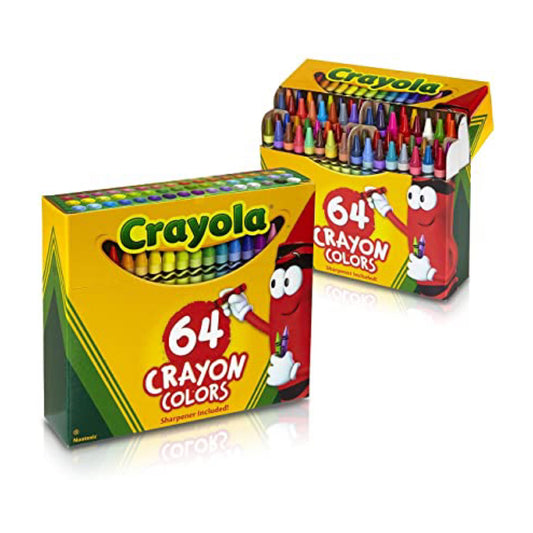Crayola Crayons 64 Colors || الوان شمعية كرايولا ٦٤ لون