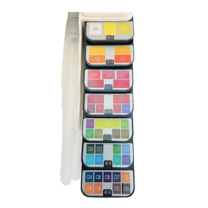 Mogart Watercolor Set of 42 Colors || مجموعة الوان موق ارت مائية ٤٢ لون