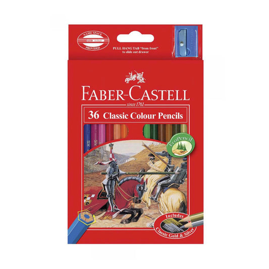 Faber Castell Colored Pencils 36 Colors || الوان خشبية فيبر كاستل ٣٦ لون
