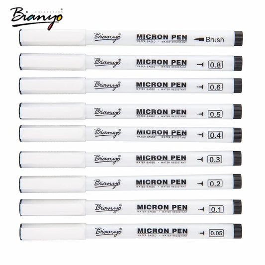 Sketch Micron Pen Sets || طقم اقلام تحبير سكتش درجات مايكرون