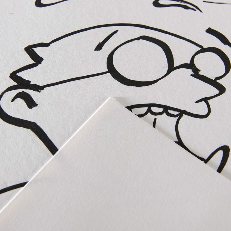 Canson ® Illustration 250 gm A4 || كراسة رسم كانسون ابيض انيميشن 250 جرام حجم اي فور