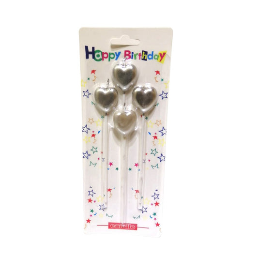 Cake Candles Hearts || شموع عيد ميلاد شكل قلوب