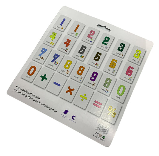 English Numbers Magnetic Cards || بطاقات سبورة ارقام انجليزية مغناطيس للصبورة