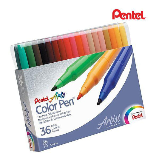Pentel Colored Marker 36 Colors || الوان شينية ٣٦ لون بنتل