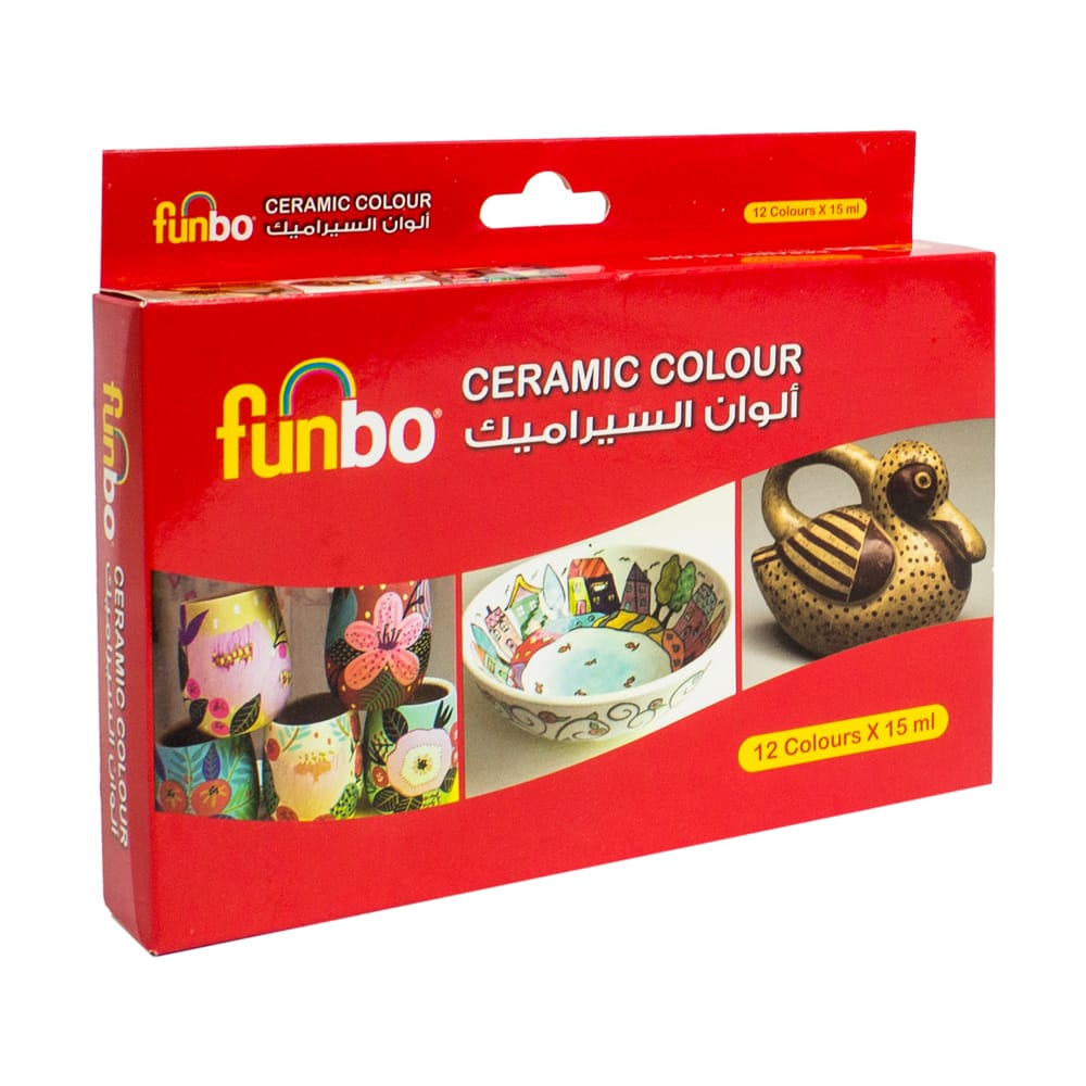 Funbo Ceramic Colors ||  الوان سيراميك فنبو