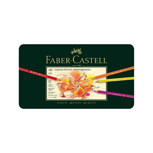 Faber Castell Polychromos Colored Pencil Sets Set Of 120 || الوان بوليكروموس خشبية فيبر كاستل 120 لون