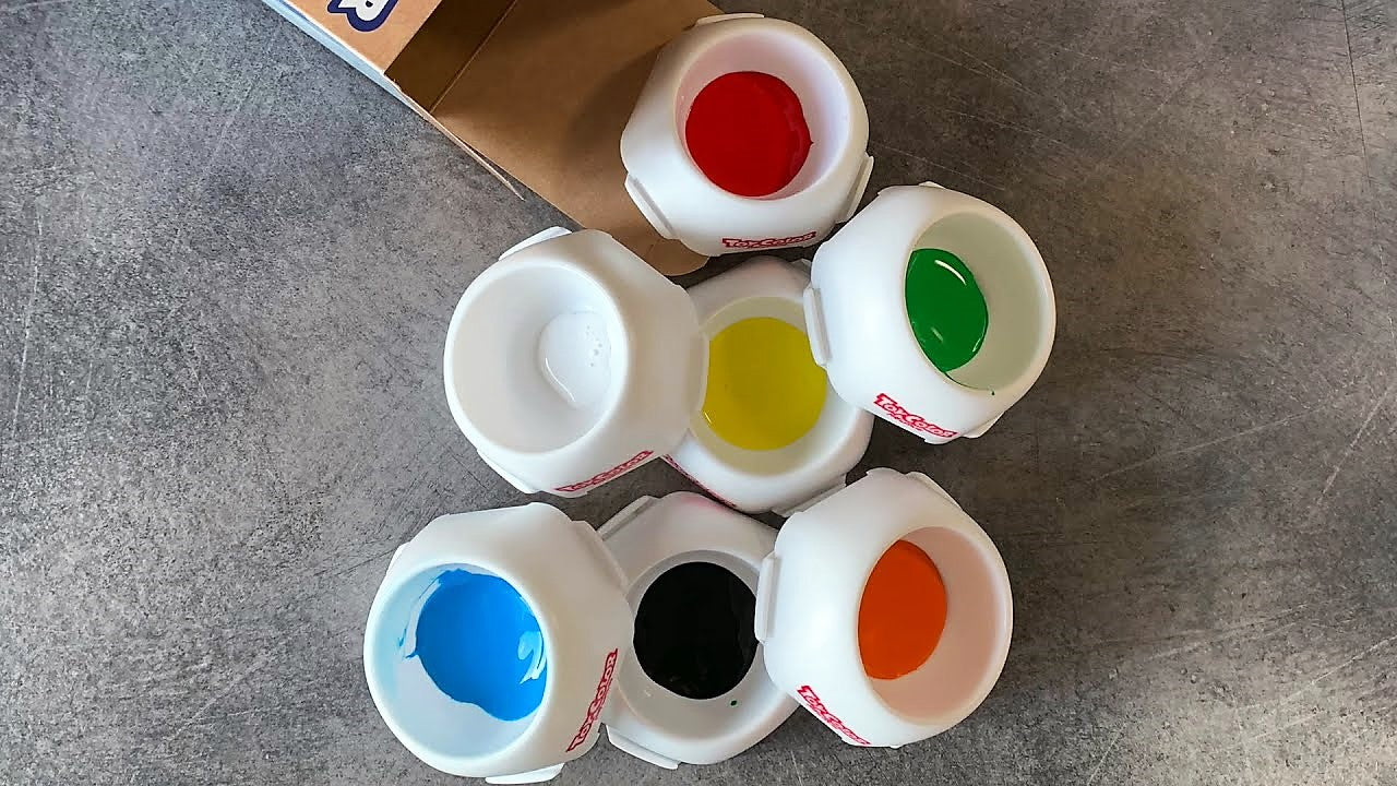 Color Hive Toy Color Brand || باليت للالوان توي كولر الايطاليه