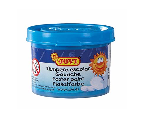 Jovi Poster Paint Gouache 35 ml || الوان قواش جوفي مع فرشاه اطفال
