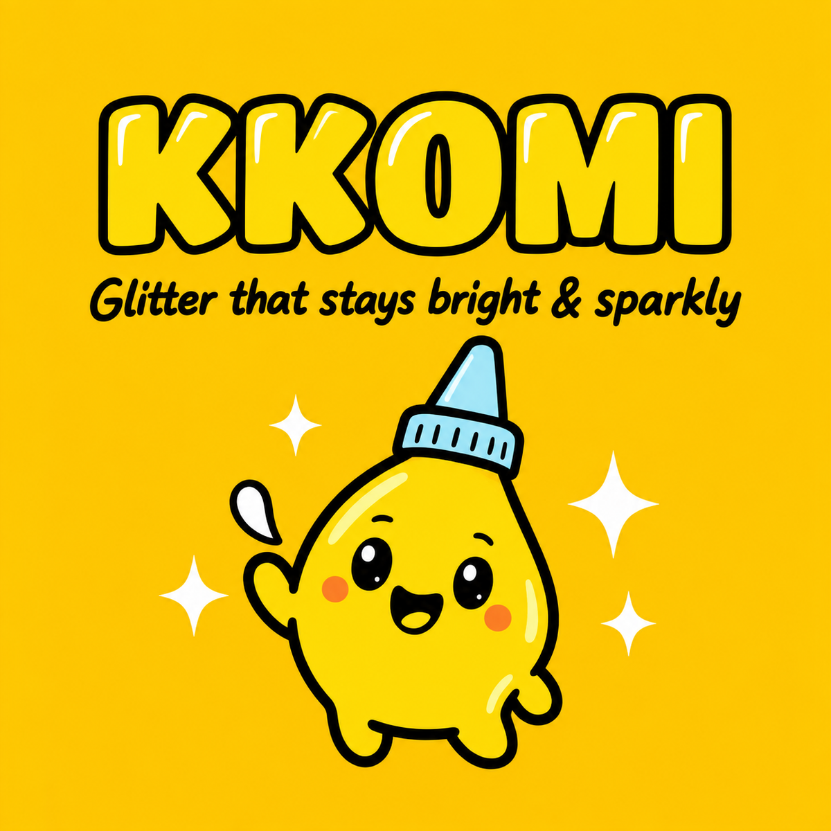 Kkomi - Glitter that stays bright & sparkly