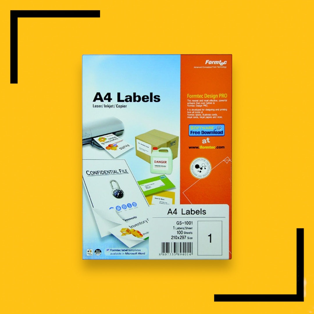 Formtec Multipurpose Labels || ليبلات و ستيكرات فورمتك – Maktabakw
