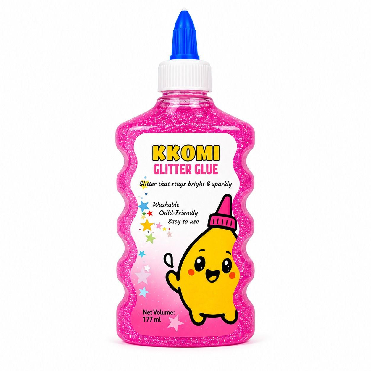 Kkomi Glitter Glue 177 ml - Pink