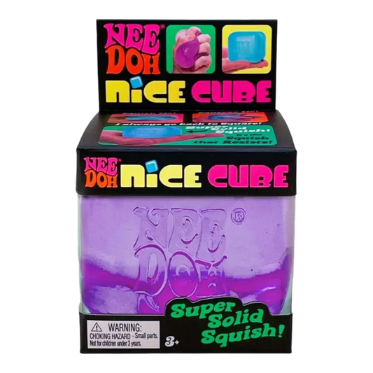 Needoh Squishy Cube Purple || نيدو سكيوشي مكعب بنفسجي