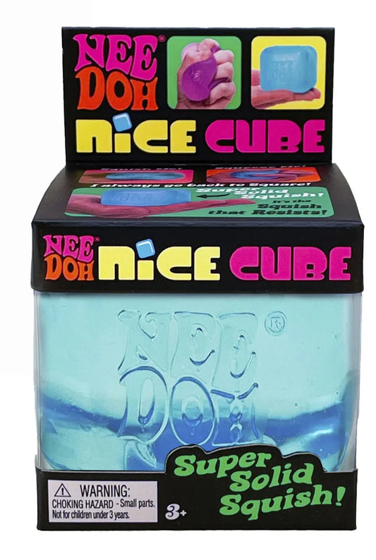 Needoh Squishy Cube Blue || نيدو سكيوشي مكعب ازرق