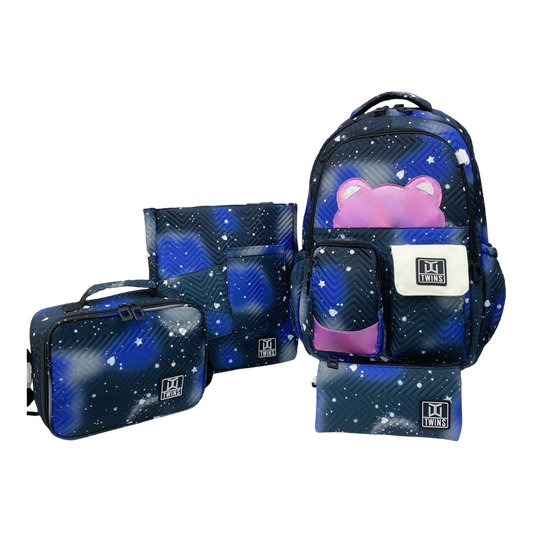 A&T Twins Back to School Set 4 Pcs Model 14 || مجموعة توينز اي اند تي للعودة الى المدرسة مودل ١٤