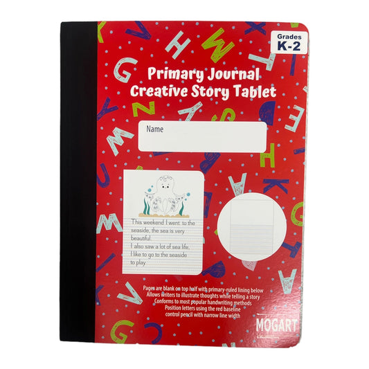 Primary Journal Creative Story Tablet Mogart || دفتر برايمري جورنال كريتيف ستوري تابليت موقارت