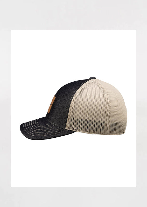 denim black adjustable black clover hat || كاب بلاك كلوفر #6