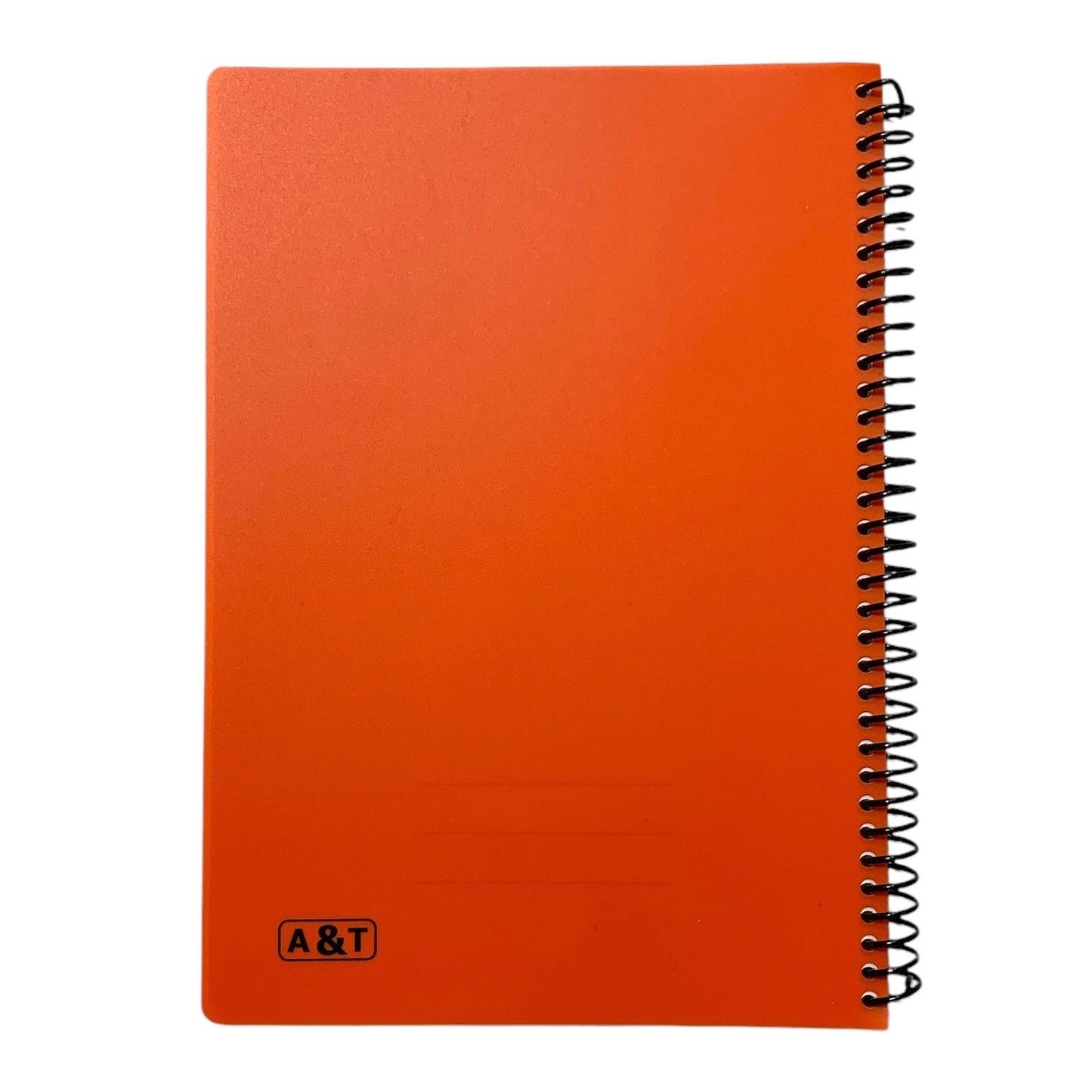 A&T Spiral Note Book A4 100 Pages Arabic Assorted Colors || A4 دفتر سلك سادة أطلس عدد 100 ورقة مسطر عربي حجم الوان مختلفة