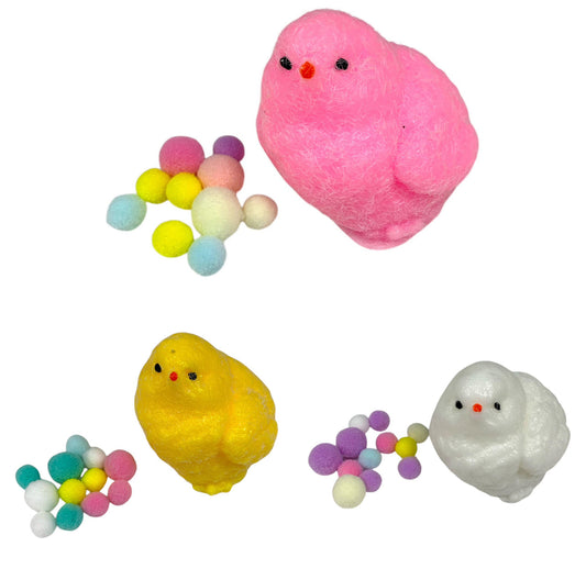 Chick Squishy Assorted Colors || كتكوت سكويشي الوان متعددة