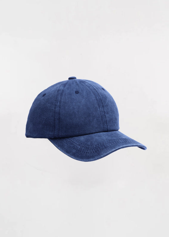 Vintage Cotton Adjustable Dad Hats plain(navy blue) || كاب بلاك كلوفر #8