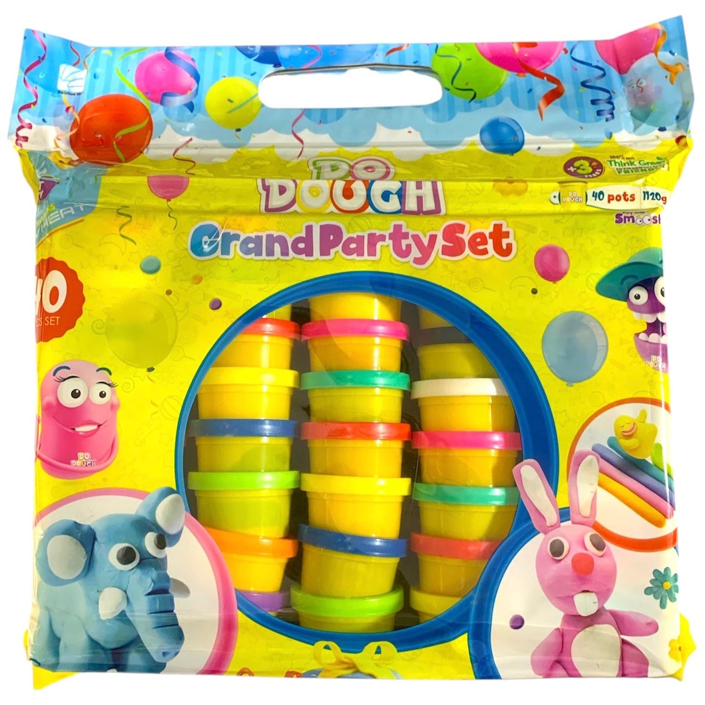 Do Dough Grand Party Set 40 Colors || طين صلصال دو دوه ٤٠ حبة