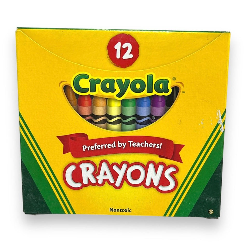 Crayola Crayons 12 Colors || الوان شمعية كرايولا 12 لون