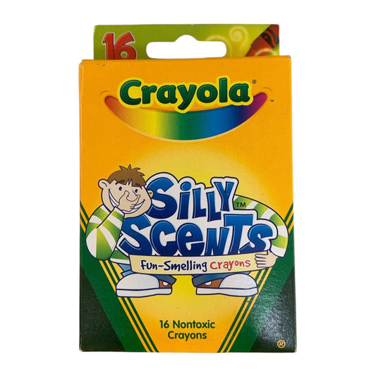 Crayola Silly Scents Fun-Smelling Crayons 16 Colors || الوان شمعية كرايولا معطرة 16 لون