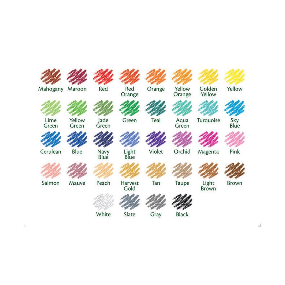Crayola Erasable Colored Pencils 36 Colors || الوان خشبية كرايولا 36 لون
