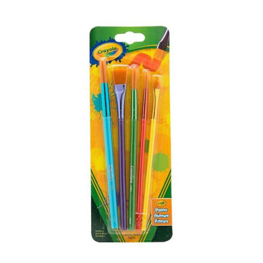 Crayola Brush Set of 5 || فرش رسم كرايولا ٥ حبة
