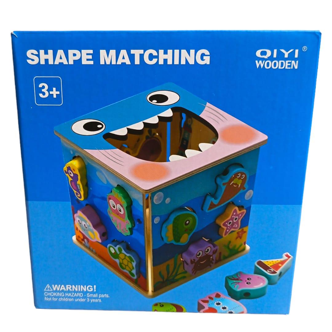 Shape Matching Puzzle Cube || بازل مكعب اشكال