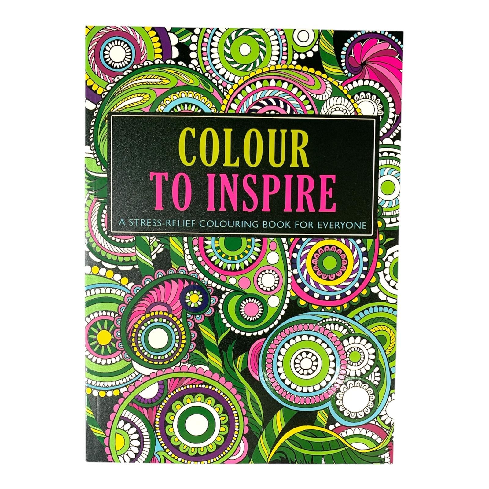 Color To Inspire Stress Relief Coloring Book || دفتر تلوين لتخفيف التوتر التلوين الابداعي