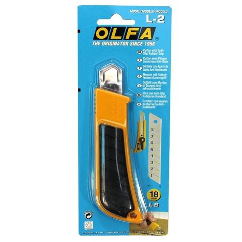 OLFA Heavy Duty Ratchet-lock Utility Cutter || كتر أولفا شديد التحمل بقفل امان