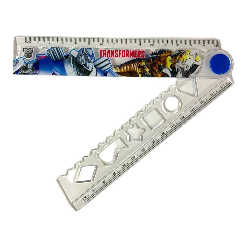 Transformers Expanding Ruler 30 cm || مسطرة قابله للتكبير ترانسفورمرز