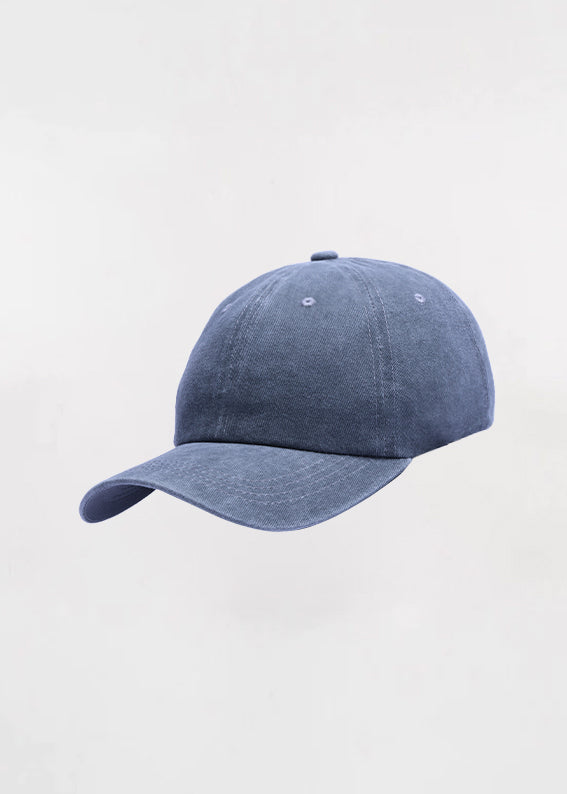 Vintage Cotton Adjustable Dad Hats plain(grey) || كاب بلاك كلوفر #7