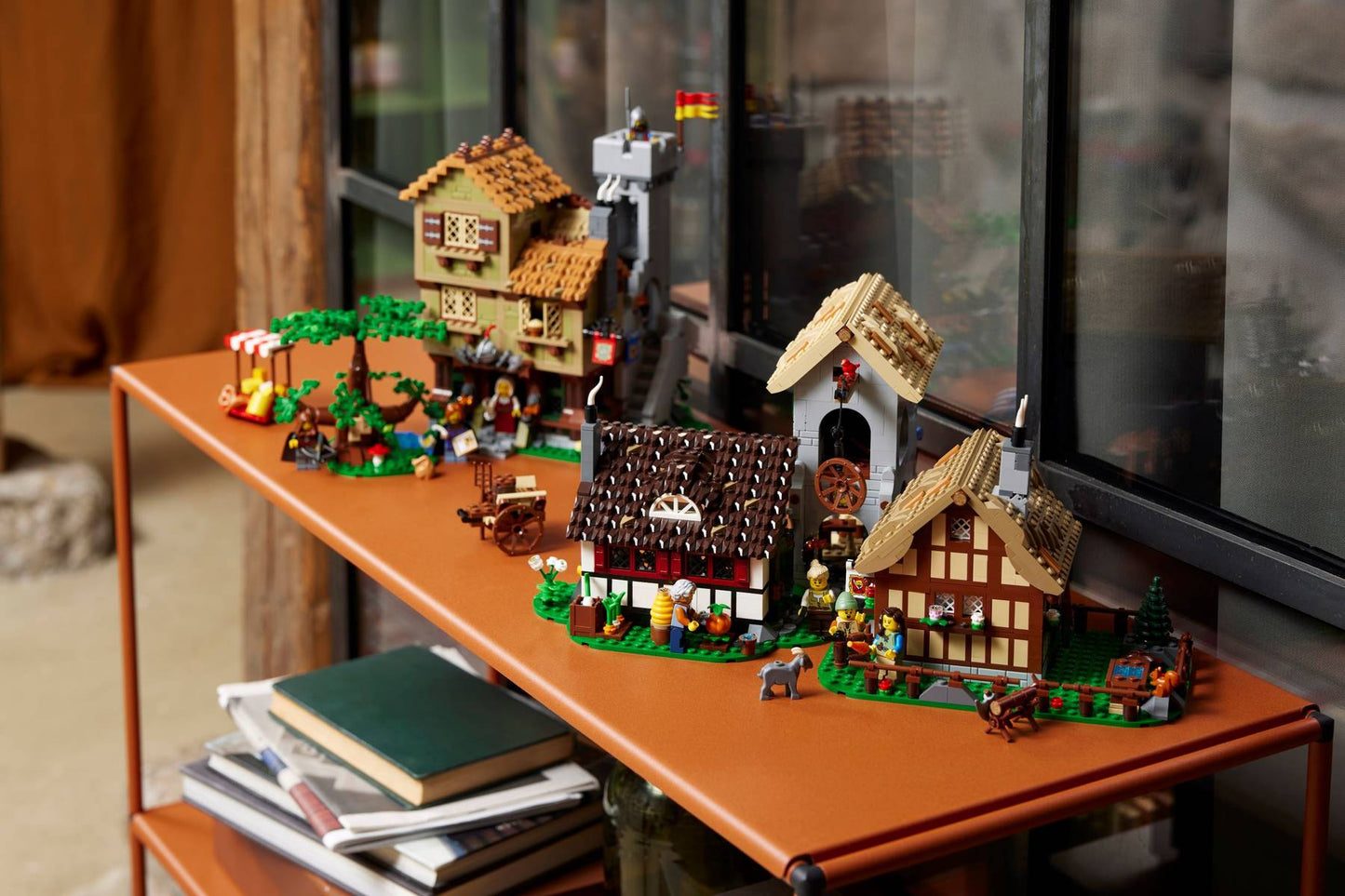 Lego MEDIEVAL TOWN SQUARE || ليقو ساحة البلدة في العصور الوسطى