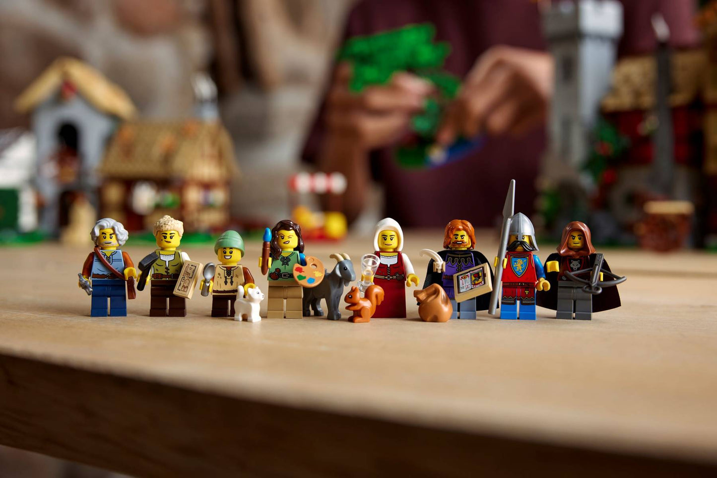 Lego MEDIEVAL TOWN SQUARE || ليقو ساحة البلدة في العصور الوسطى