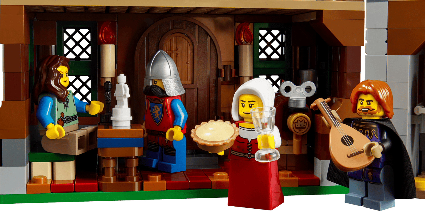 Lego MEDIEVAL TOWN SQUARE || ليقو ساحة البلدة في العصور الوسطى