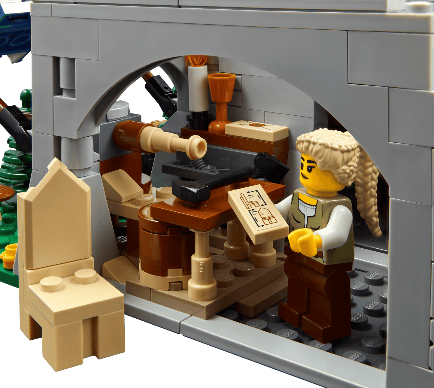 Lego MEDIEVAL TOWN SQUARE || ليقو ساحة البلدة في العصور الوسطى