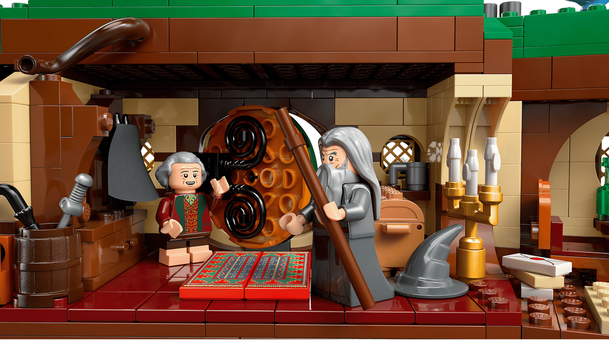 Lego THE LORD OF THE RINGS :THE SHIRE || ليغو لورد اوف ذا رينغز العرش