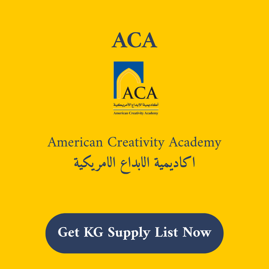 ACA American Creativity Academy School Supply List KG
