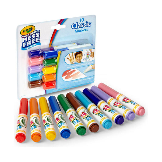 Crayola Color Wonder Mess Free Coloring 10 Markers || كرايولا كولور وندر تلوين بدون فوضى مع 10 أقلام