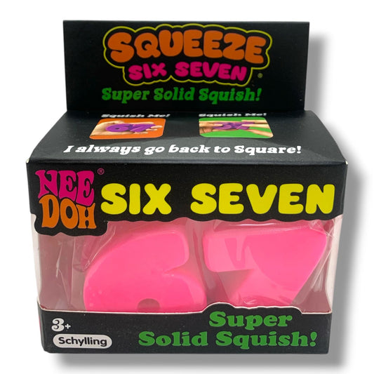 Needoh Squishy Six Seven Pink || سكوشي نيدو 67 وردي