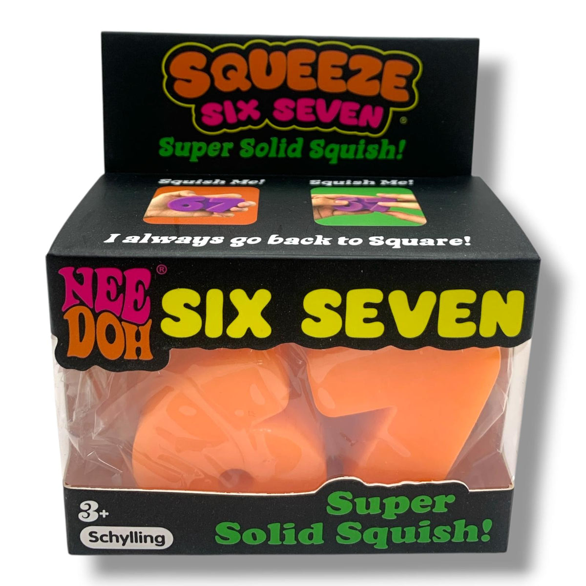 Needoh Squishy Six Seven Orange || سكوشي نيدو 67 برتقالي