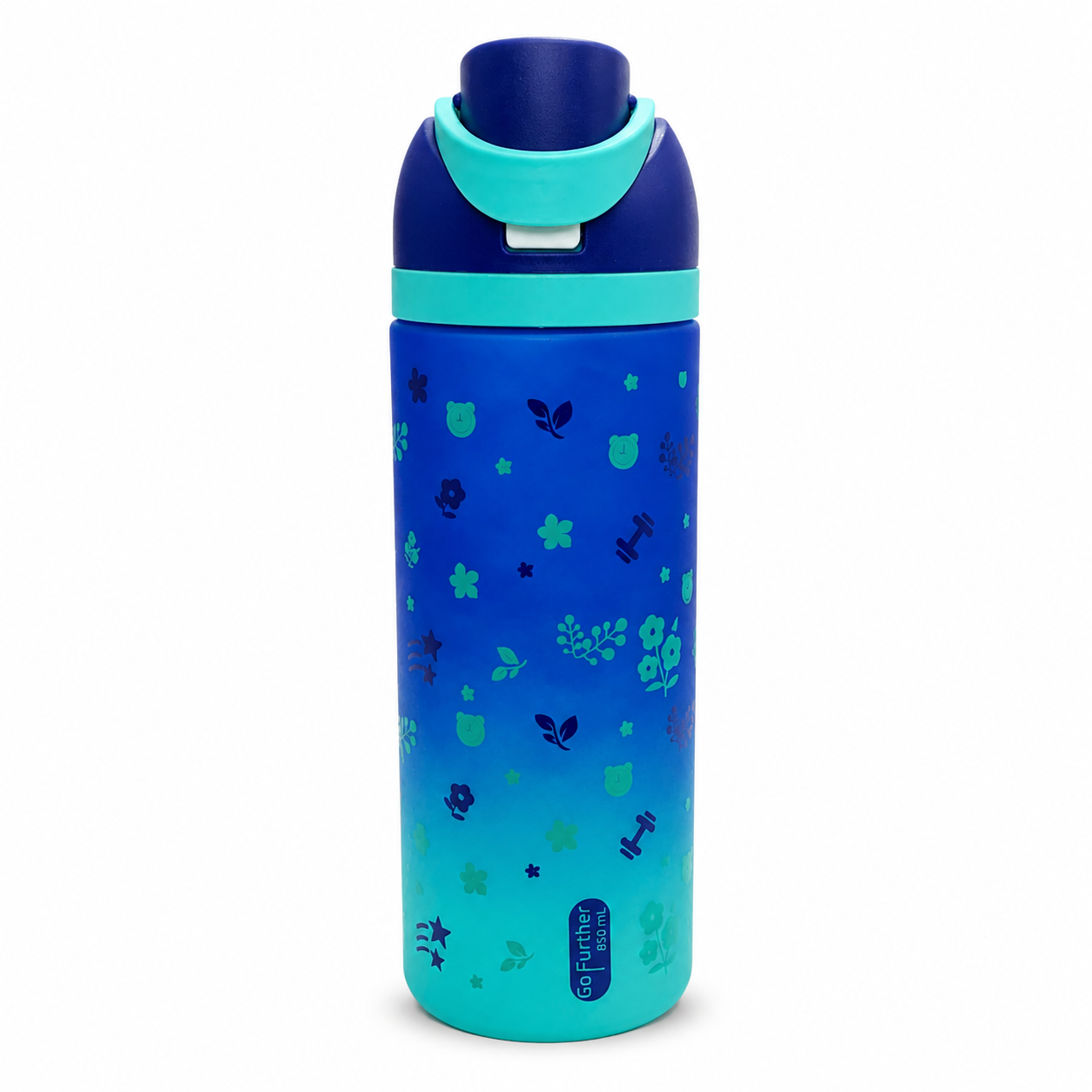 Water Bottle Rose Print Designs 850 ml #2  || مطارة ماء تصميم ورود 850 مل #2
