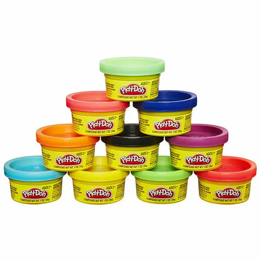 Play-Doh Party Pack 10 Cans || طين صلصال بلي دوه 10 لون